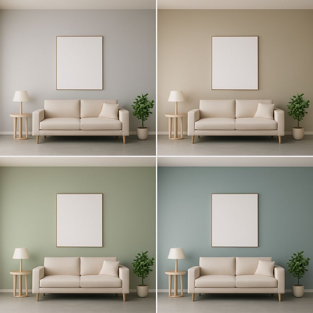 Cat interior rumah warna pastel