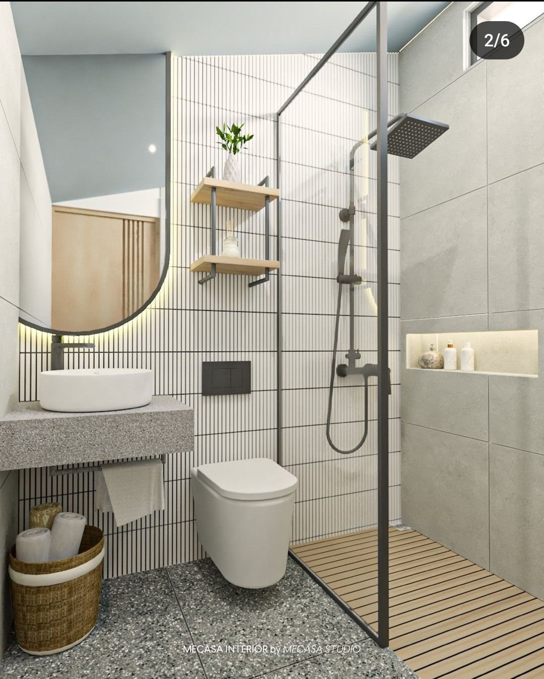 Pelapis kedap air kamar mandi