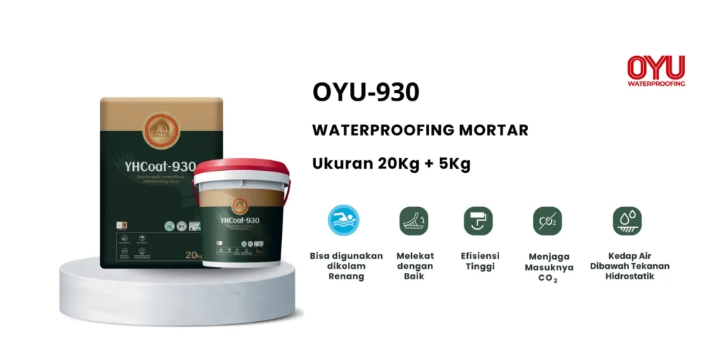 Waterproofing Oriental Yuhong untuk dak | Kombinasi warna keramik kamar mandi