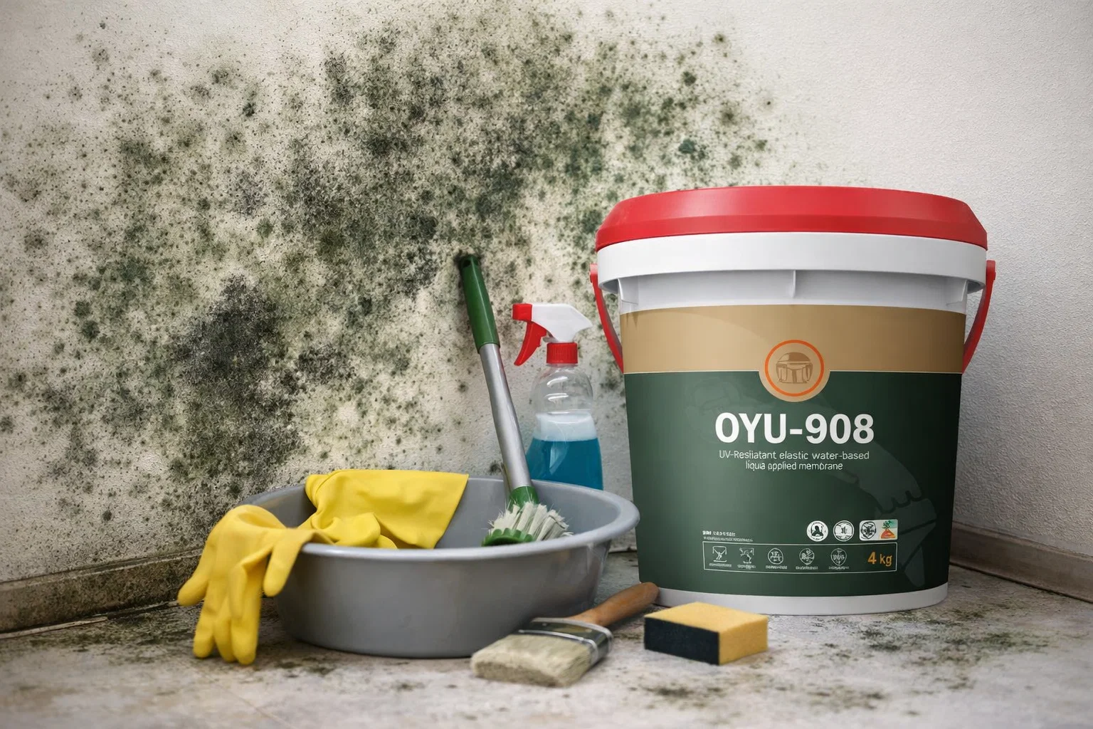 Cara Mengatasi Dinding Lembab dan Berjamur