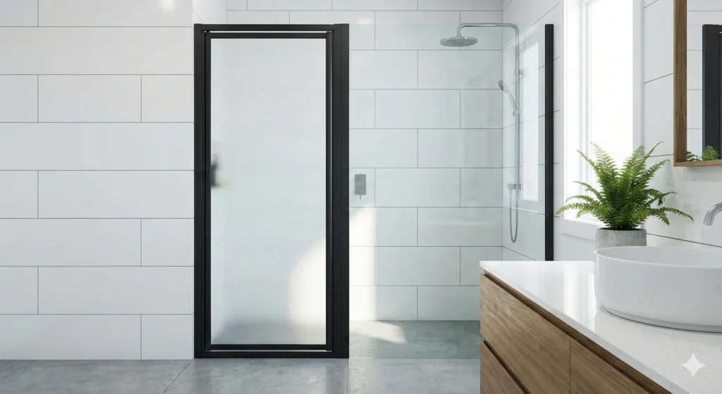 Pintu kamar mandi aluminium minimalis