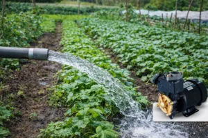 Pompa air untuk irigasi pertanian