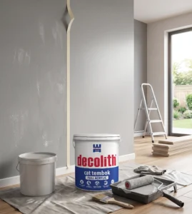 perbedaan cat acrylic tembok
