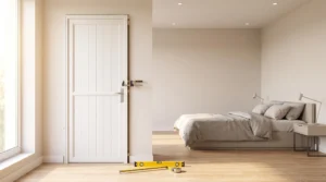 Cara pasang pintu kamar upvc